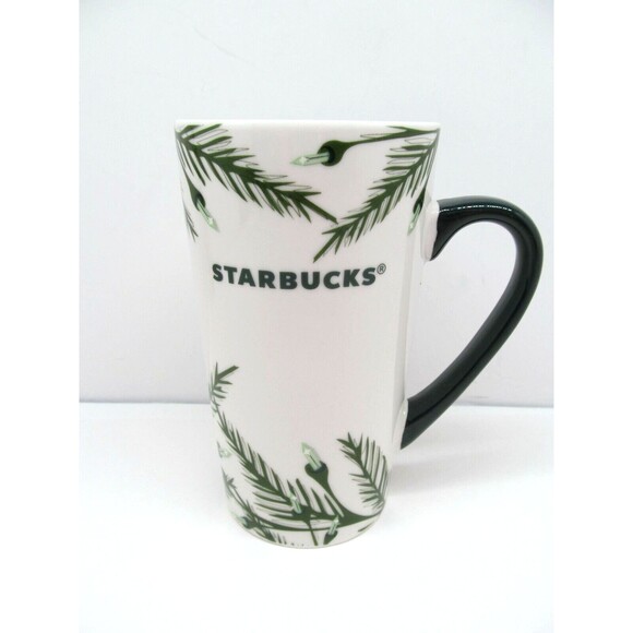 Starbucks Christmas Holiday Coffee Mug Cup 16 oz. Tree & Lights Christmas 2020 - Picture 1 of 11